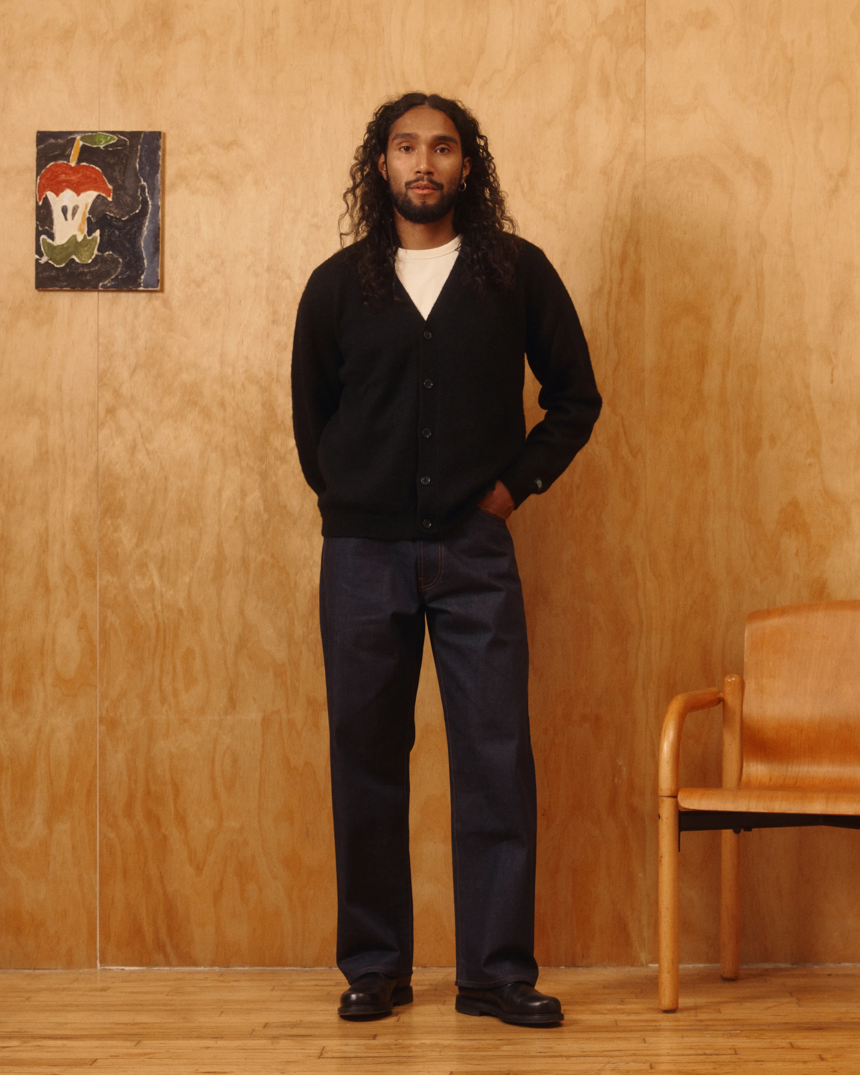 Amos Alpaca Cardigan - Image 4