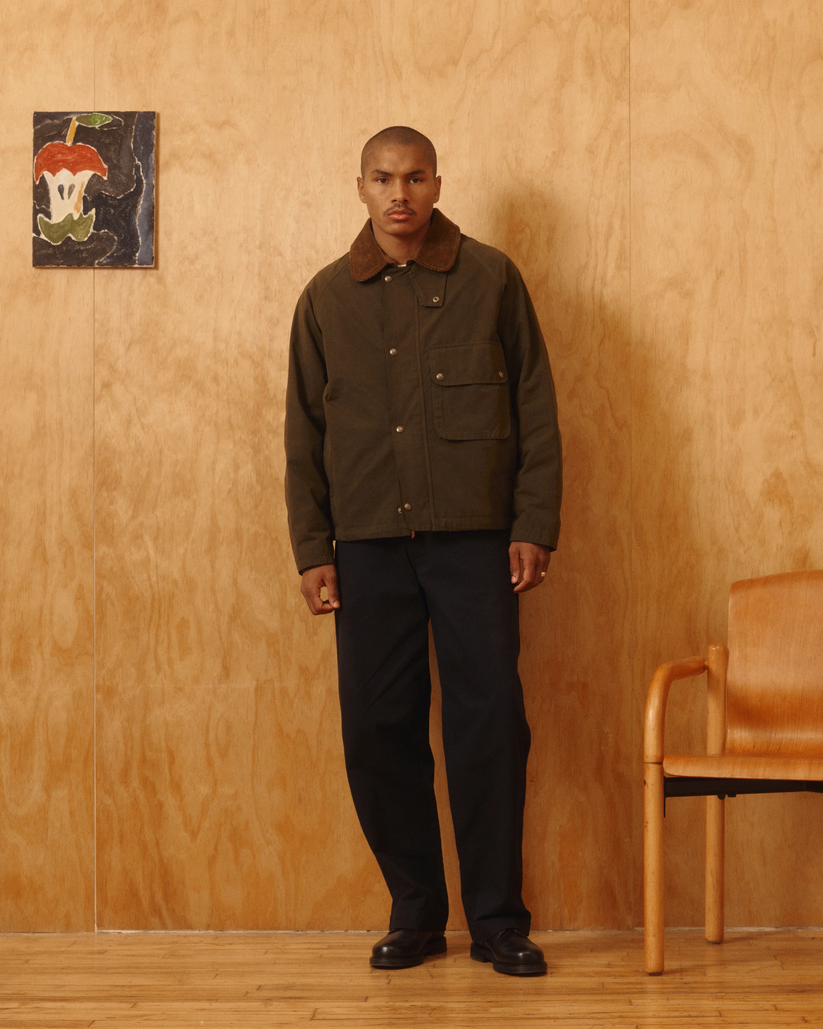 Bay Waxed Cotton & Nylon Jacket - Image 14
