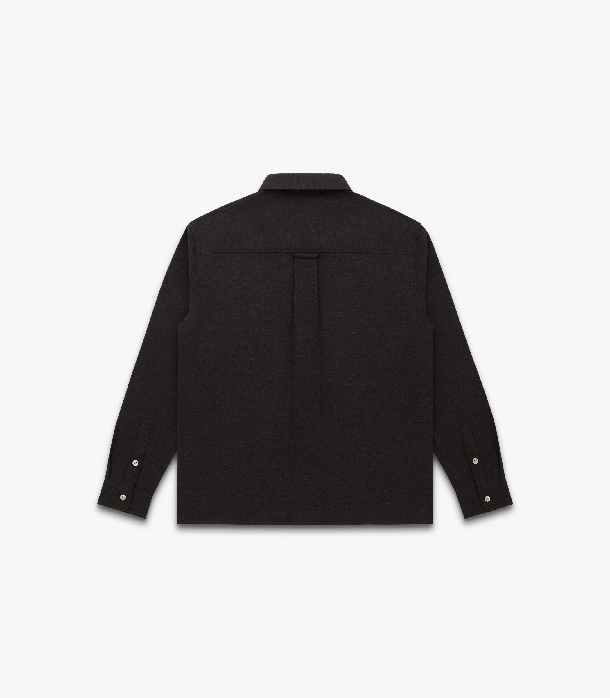 Carmine Flannel Twill Cotton Shirt - Image 7