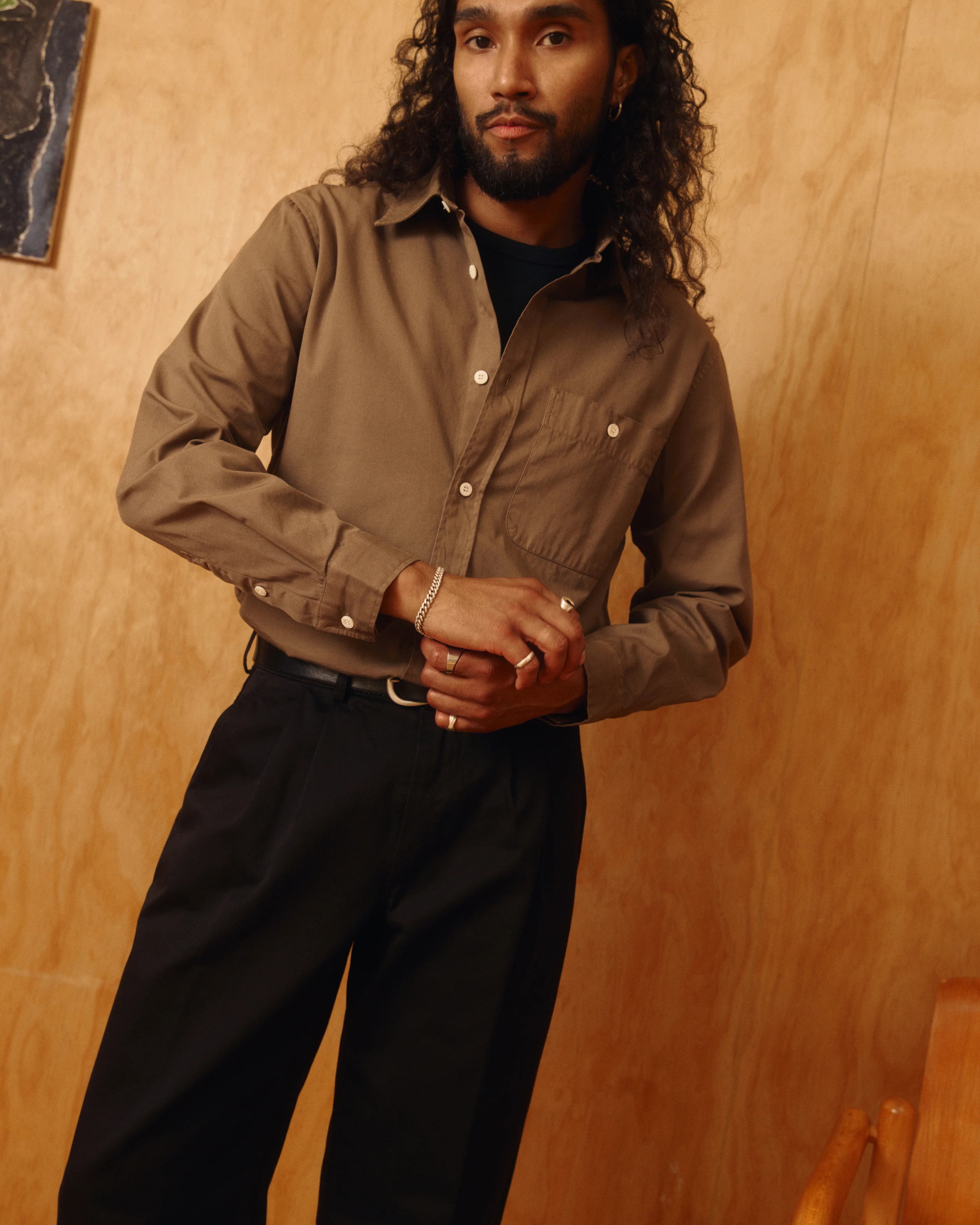 Jones Twill Cotton Shirt - Image 10