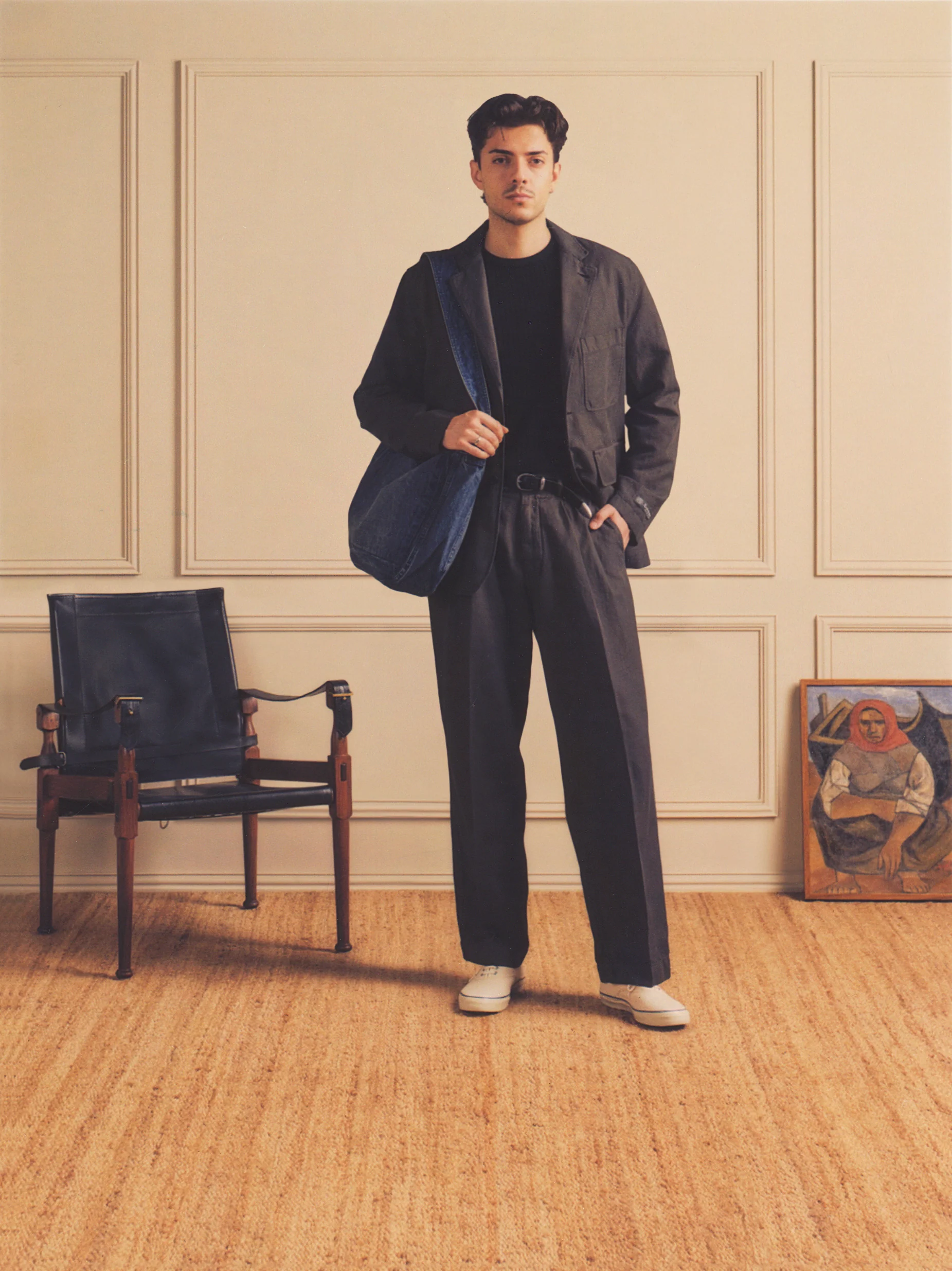 Lane Twill Cotton & Linen Suit Jacket - Image 6