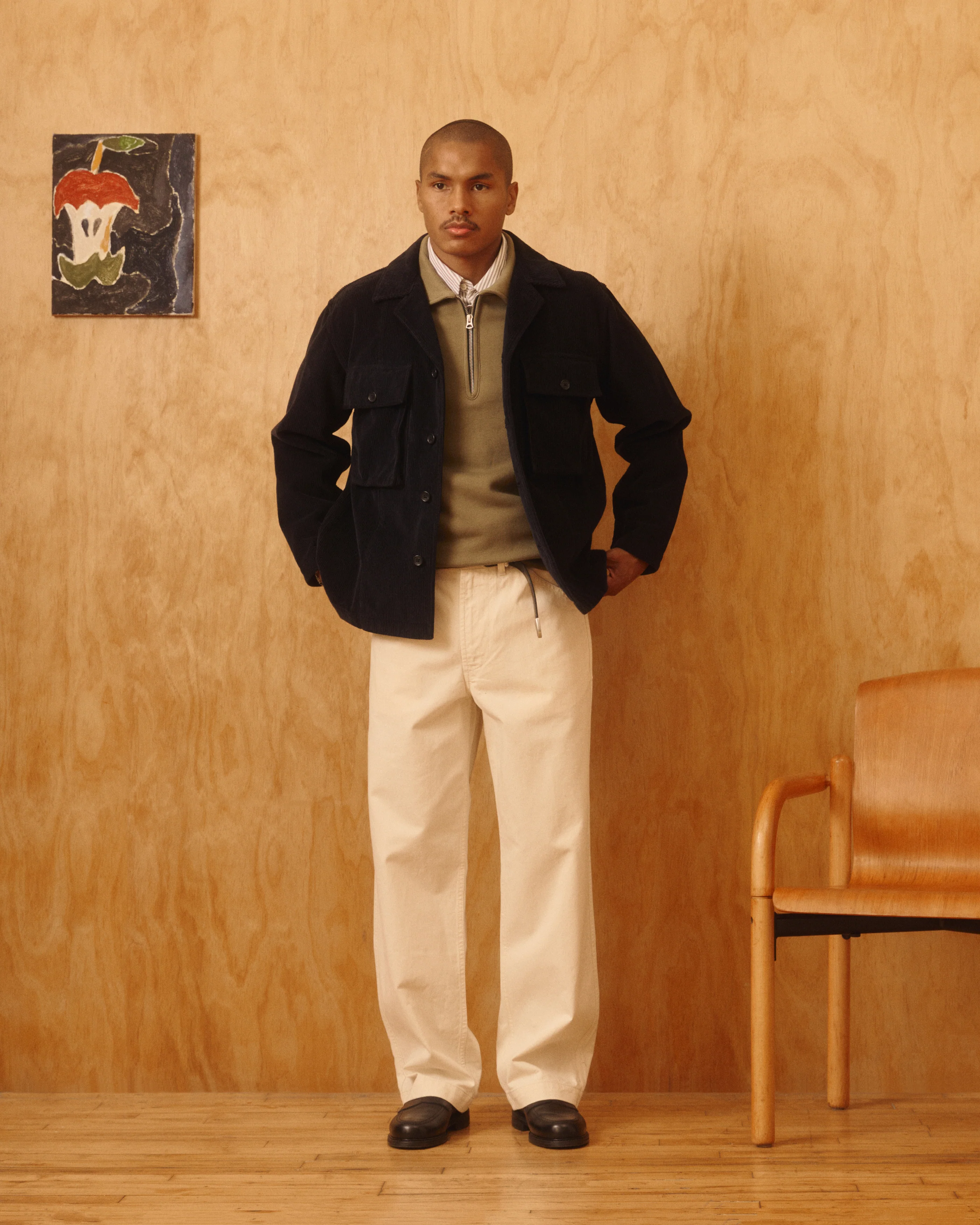 Mercer Corduroy Cotton Overshirt - Image 3