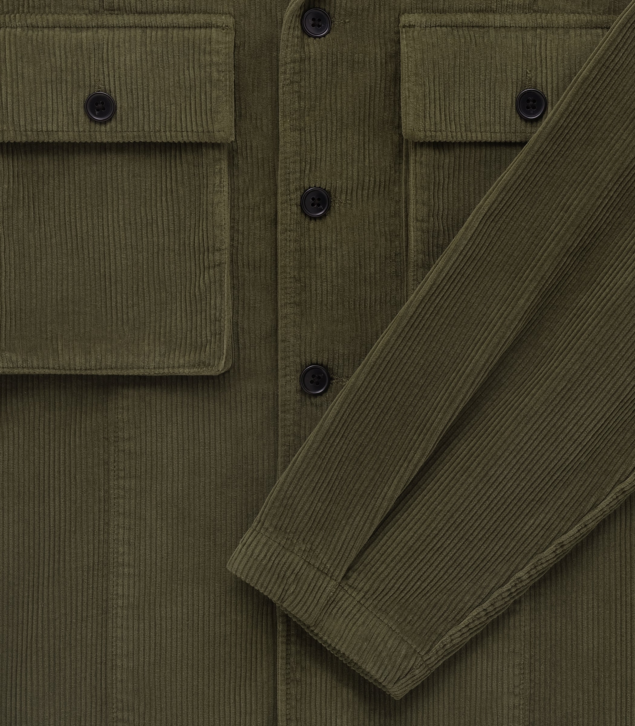 Mercer Corduroy Cotton Overshirt - Image 7