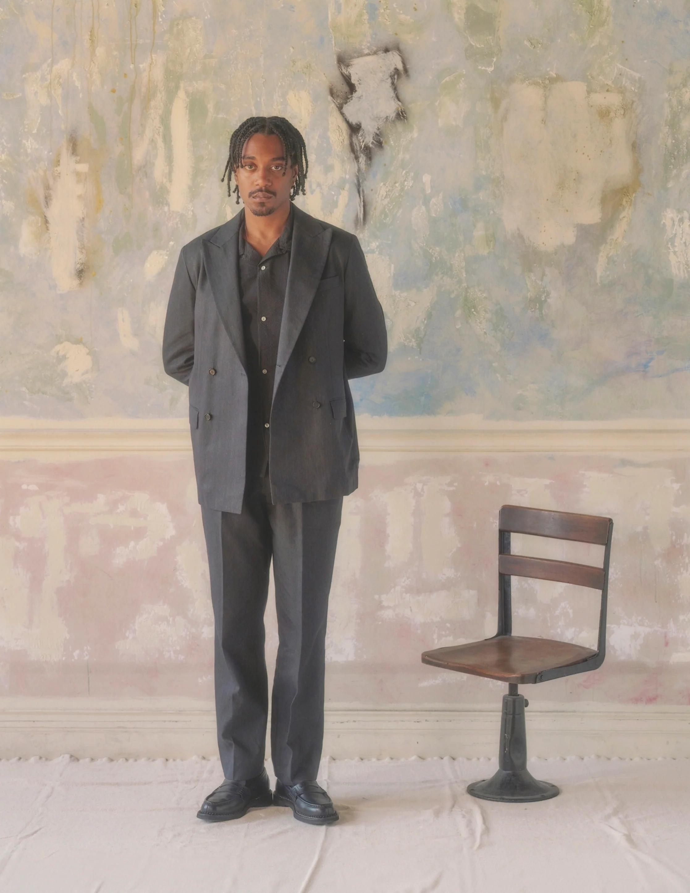 Miles D.B. Cotton & Linen Suit Jacket - Image 4
