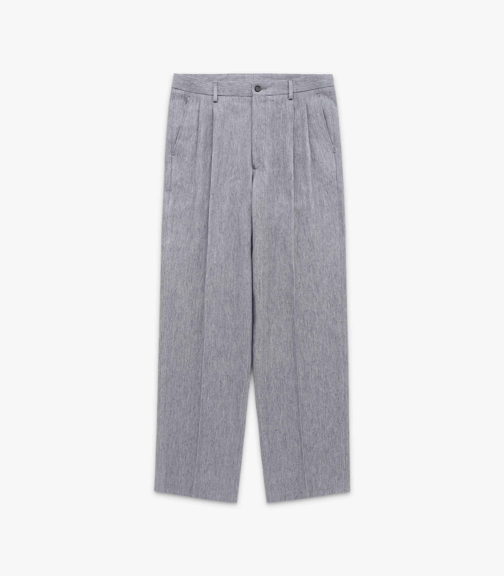 Miles Cotton & Linen Suit Trouser - Image 9