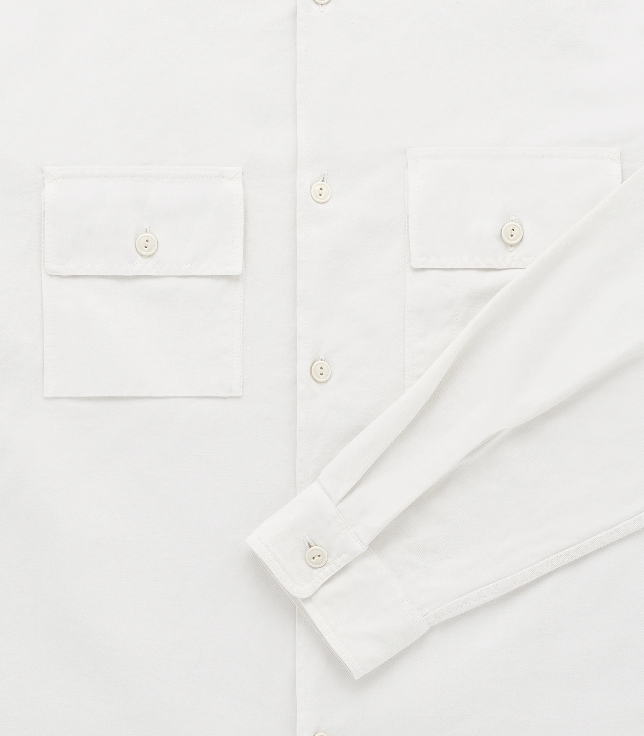 Pacific Twill Cotton & Linen Shirt - Image 6