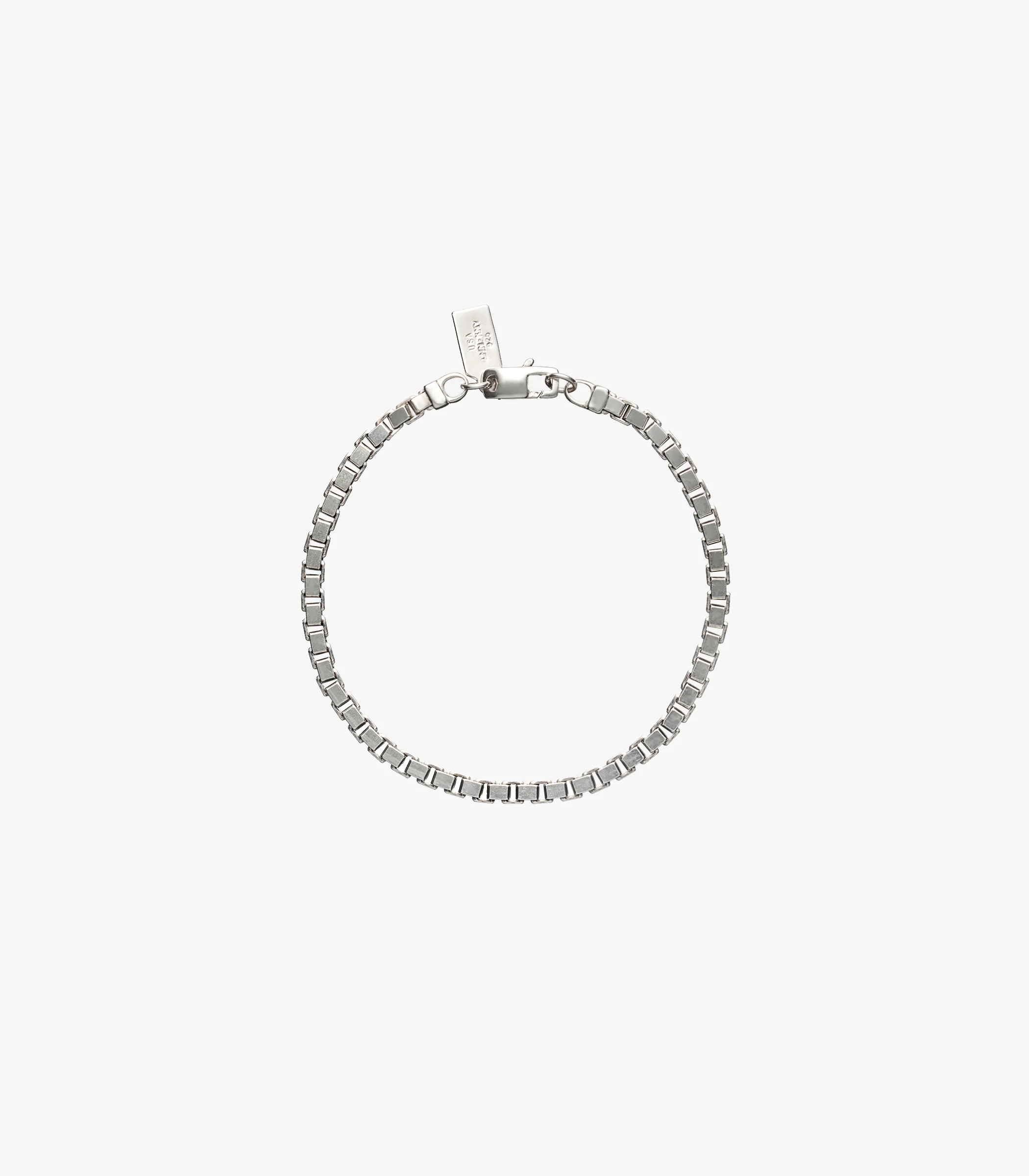 Silver Venetian Box Bracelet - Image 2